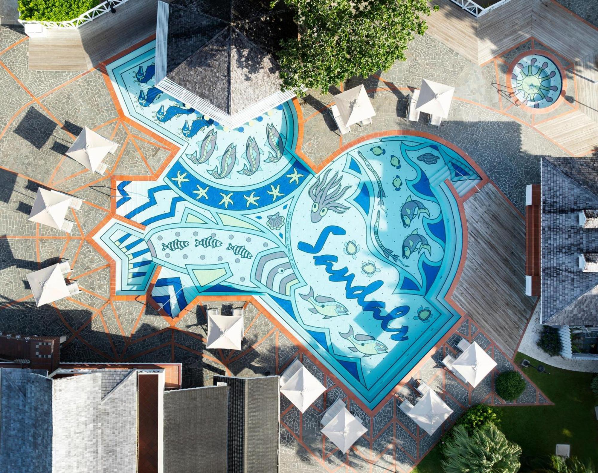 Sandals Halcyon Beach All Inclusive - Couples Only (Adults Only) Vigie ภายนอก รูปภาพ